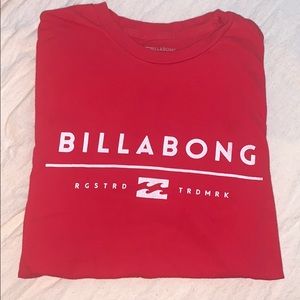 Red Billabong Tee